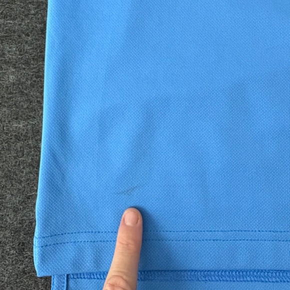 Callaway Mens Large Golf Polo Shirt Blue Opti-Dri Short Sleeve Performance - Picture 13 of 14